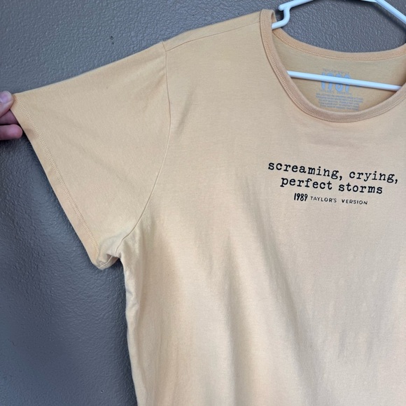 Taylor Swift 1989 TV Blank Space screaming crying perfect storm tee F - Picture 7 of 7